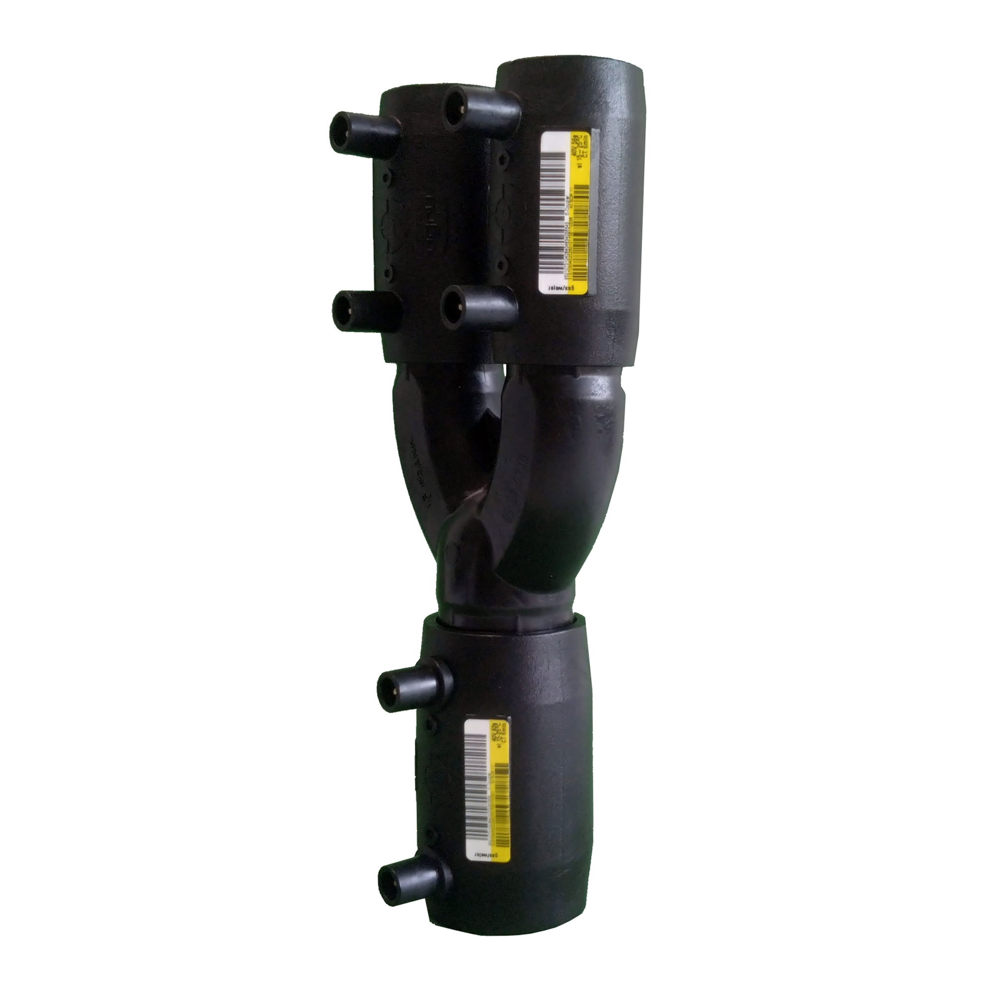 Y-Stück mit 3 E-Muffen PE 100-RC SDR 11 - d40/d40/d50